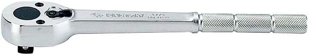 KING TONY 477910B Reversible Ratchet, 250 mm, 1/2-inch