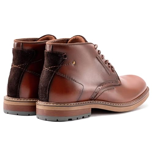 Image of Arkbird Men's Chukka Boots Genuine Leather Ankle Boot for Men Classic Casual Oxford Style Footwear