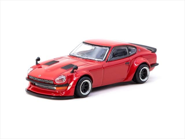 ラジコンボディ 日産フェアレディZ S30 レッド系 Amazon | Tarmac 1/64 日産 フェアレディZ S30 ワイドボディ レッド