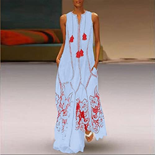 Women Fall Long Sleeve Smocked Bodice And Cuffs Floral Tiered Midi Dress With Pockets Women's Sleeveless Cut Out Twist Bodycon Dress Wrap Party Evening Tank Dresses Women's Dresses 1965S #TOP3