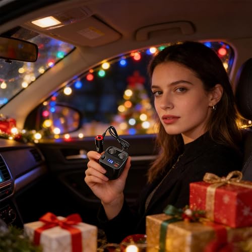 Cargador de coche de doble dispositivo 60W para teléfono celular con conector ajustable 3