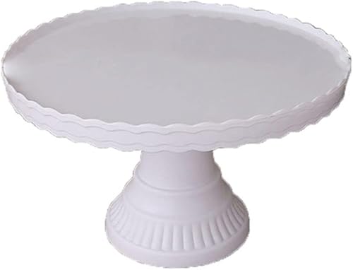 MinLia Soporte para postres, soporte para tartas, bandeja de escritorio de plástico para fiestas, bodas, soporte para almacenamiento de postres