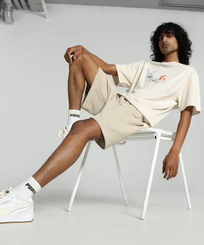 Image of Puma Unisex's Graphic Print Relaxed Fit T-Shirt