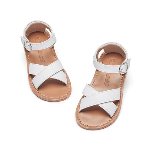 Image of Kiderence Toddler Girls Sandals Little Girls Kids Summer Shoes Toddler Sandals