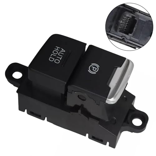 Botón de freno de estacionamiento para Mazda CX-5 2017-2021 interruptor electrónico coche 3