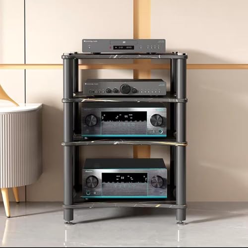 Étagère vidéo pour composants stéréo et meuble HiFi basse