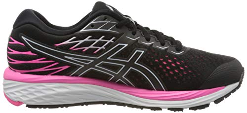 Tênis Asics Gel-Cumulus 21 Preto/Rosa Feminino (36)