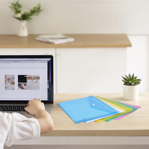 Sachet transparente imperméable 13 x 9 pouces pour fournitures de bureau