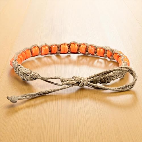 Image of BlueRica Hemp Anklet with Puka Shell Beads