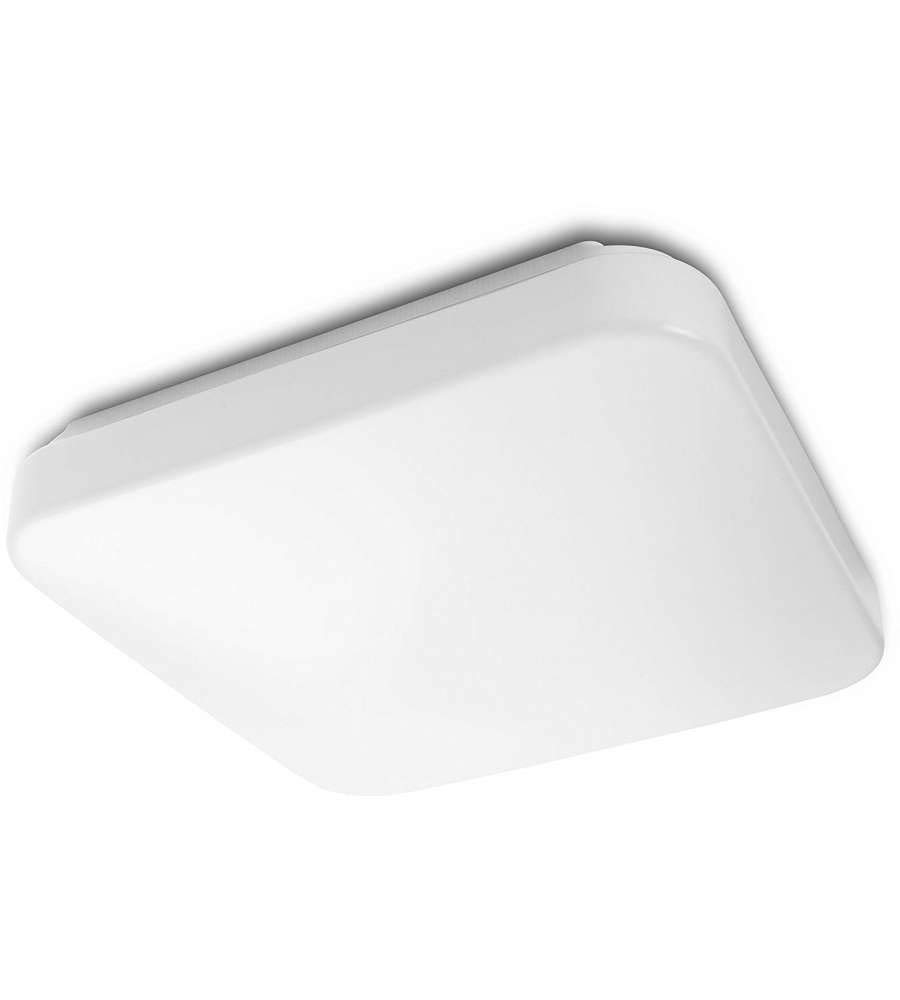 Philips LED Mauve Square Ceiling Light 2700K 17W [Warm White - White] For Indoor Home Lighting, Livingroom and Bedroom
