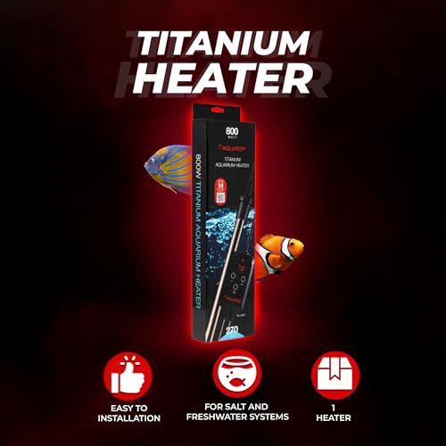 Aquatop TH-C800 calentador de titanio con controlador digital externo de alta precisión 7