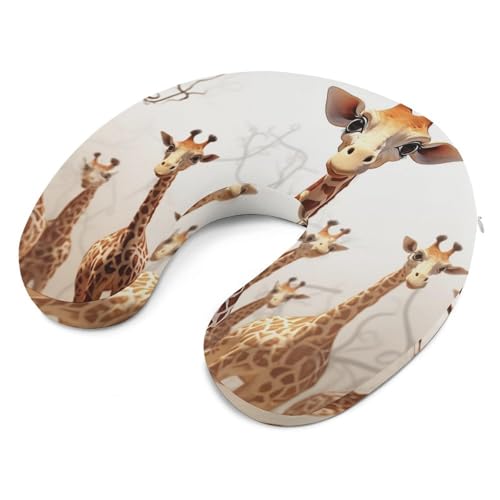 Almohada de viaje espuma viscoelástica tamaño único miniatura 6