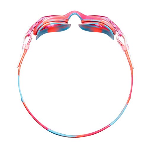 Tyr Youth Tie Dye Swimple Goggles, Pink/White, One Size, Age 3-10 #TOP3