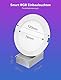 Govee Smart LED Einbaustrahler 11W, RGBWW Einbauleuchten 120mm Dimmbare, ultraflache Deckenspots Kompatibel mit Wifi und Alexa 850LM, Einbauspots für Badezimmer Küche Wohnzimmer, 4 Stück
