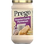 Prego Pasta Sauce, Alfredo Sauce with Roasted Garlic and Parmesan Cheese, 14.5 Ounce Jar