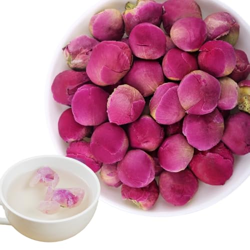 Flores secas naturales de Peonía Paeonia lactiflora 50g miniatura 1