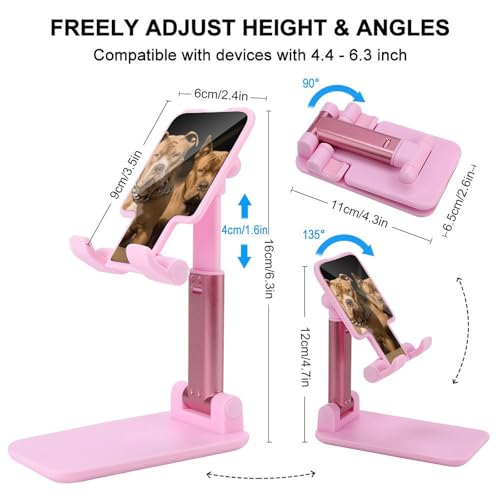 Support de téléphone pour bureau pliable motif Pitbull - 2