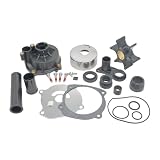 Boat Marine 5001595 Water Pump Impeller Kit with Housing for Johnson Evinrude V4 V6 V8 75 90 105 115 120 130 135 140 150 175 200 225 250 HP Outboard Motor Replace 435929 18-3315