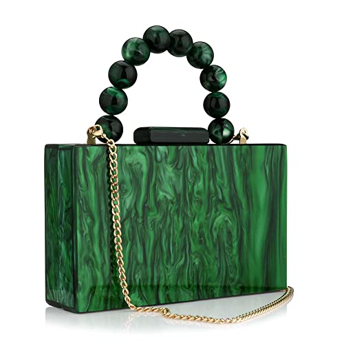 Image of Women Acrylic Clutch Purse Leopard Print Evening Bag Chain Formal Handbag Party Bridal Wedding Clutch Purse for Women