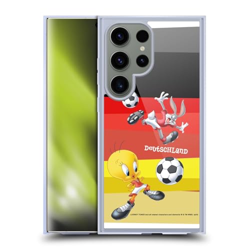 Coque MagSafe Samsung S24 Ultra Looney Tunes Allemagne pour recharge sans fil fluide