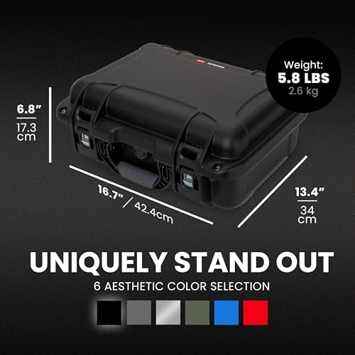 Maleta rígida NANUK 920 Pro para cámara negra miniatura 5