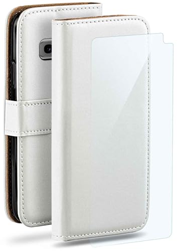 Kit protection Samsung Galaxy S10e moex : coque integrale blanche avec film ecran