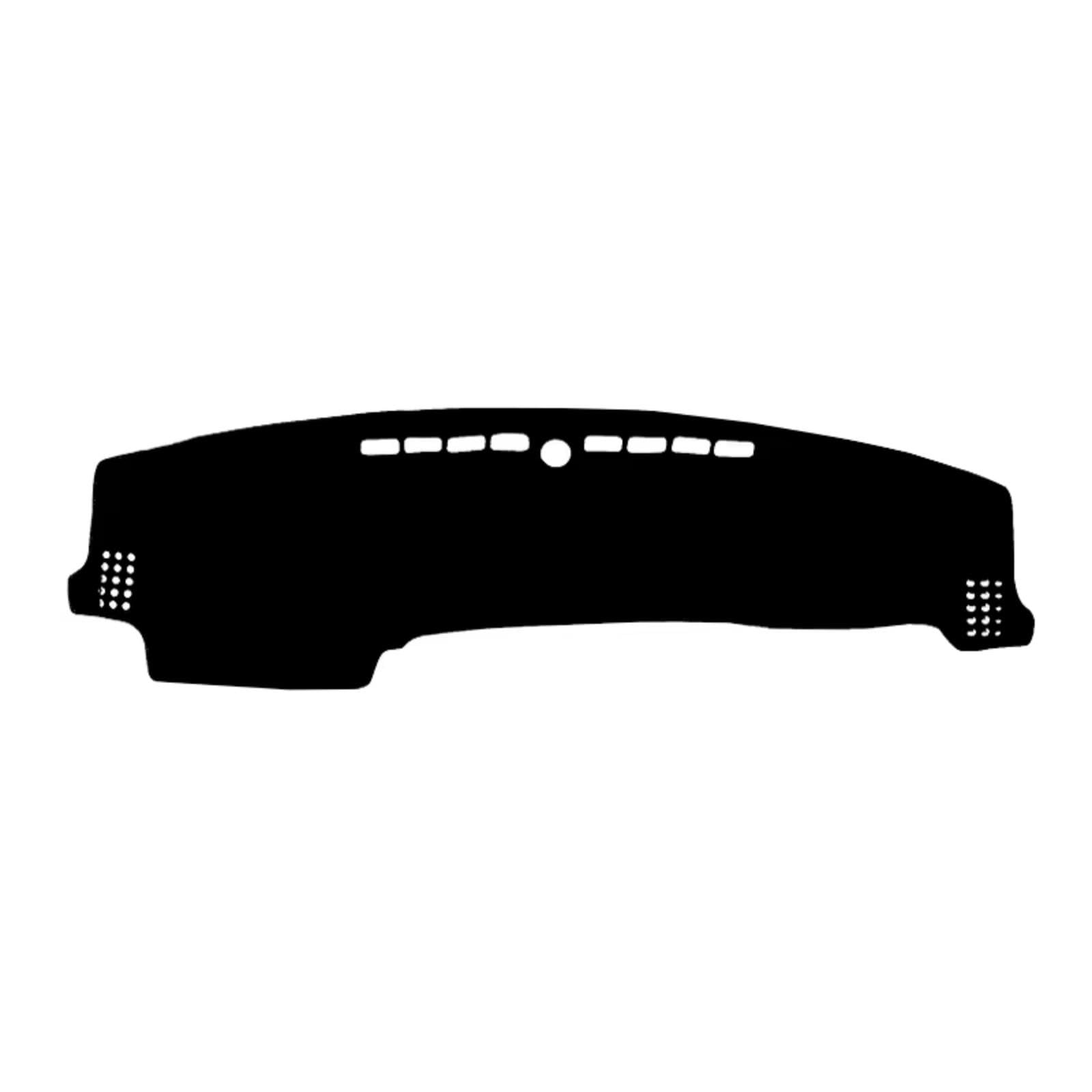 SFNNMXEO Fit for Kia Sonet 2022-2025,Dashboard Cover Mat,Black Interior Dash Covers,No-Glare and Slip Carpet-Style Design,Car Accessories