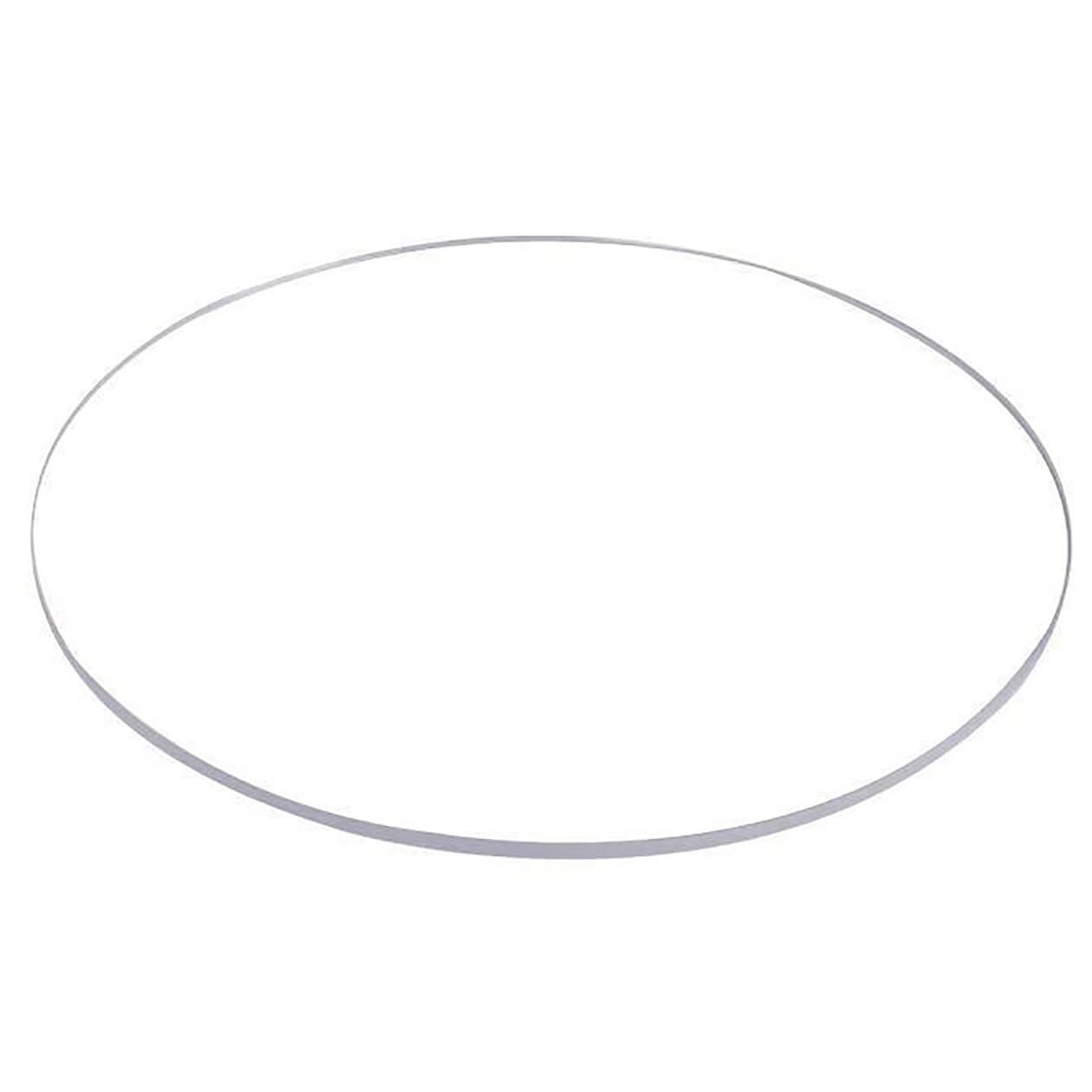 DEJIN Acrylic Sheets Glass Acrylic Panel Display Block Round Shape Suitable for Handcrafting(Diameter 5cm,2mm)