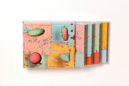 Les Plus Belles CHANSONS D Enfants Coffret 4CD [Audio CD]