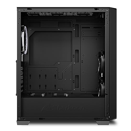 Gabinete Sharkoon VS8 RGB Midi ATX, Negro miniatura 5