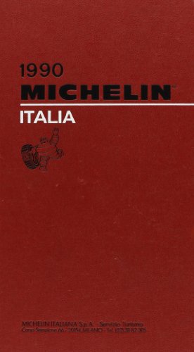 Michelin Red Guide Italia 1990 206006709X Book Cover