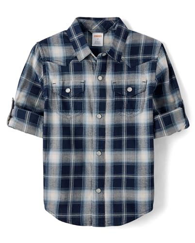 Image of Gymboree Boys' and Toddler Long Sleeve Button Up Shirt