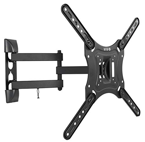VIVO TV Wall Mount for 23 to 55 inch LCD LED Plasma Screens, Fully Articulating VESA Stand Bracket, MOUNT-VW01E