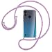Produktbild mtb more energy® Handykette kompatibel mit Motorola Moto G8 Power Lite (6.5'') - Purple Unicorn - Smartphone Hülle zum Umhängen - Anti Shock Full TPU Case