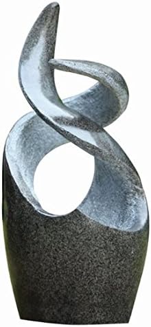 Direct Global Trading Contemporary Twist Garden and Patio Lit Water Feature