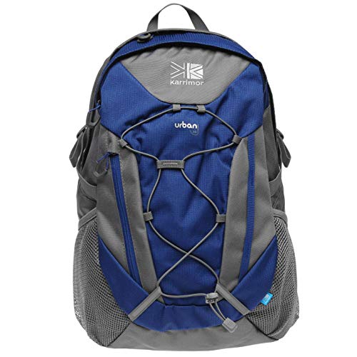 Karrimor Urban 30 Rucksack Laptop Compartment Daysack Bungee Cord Navy/Charcoal