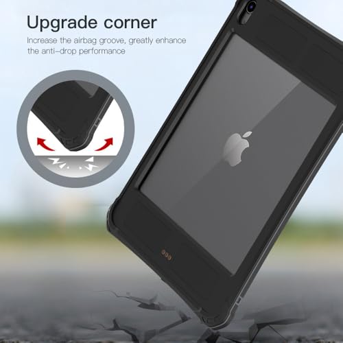 Coque iPad Pro 11 M4 2024 étanche aux chocs avec dos rigide - 7