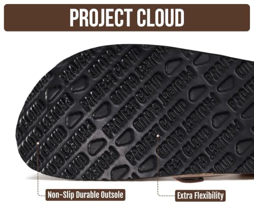 Image of Project Cloud 100% Genuine Leather Moccasin Style Clogs for Women - Memory Foam and Water Resistant Mules Slip On Non-Slip and Durable Clogs Casual Shoes for Women Footwear (Carline)