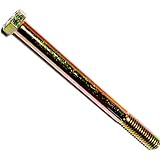 Hard-to-Find Fastener Grade 8 Hex Cap Coarse Large Bolts, Bulk Pack, Steel Hex Bolts for Construction, Home Improvement, 3/8-16 x 4-1/2, Pack of 25