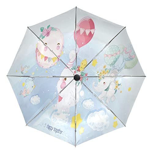 Parapluie de voyage ultra-léger idéal pour les trajets quotidiens et les vacances
