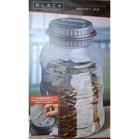 BLACK SERIES Digital Counting Money JAR Cover