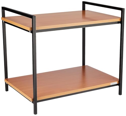 amazon basics Metal Multi-Purpose Rack for Microwave, Oven, OTG | Kitchen Organizer (Brown) 4 41vT5by7ghL