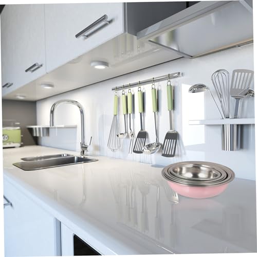 Tazón multifuncional de acero inoxidable para cocina miniatura 6