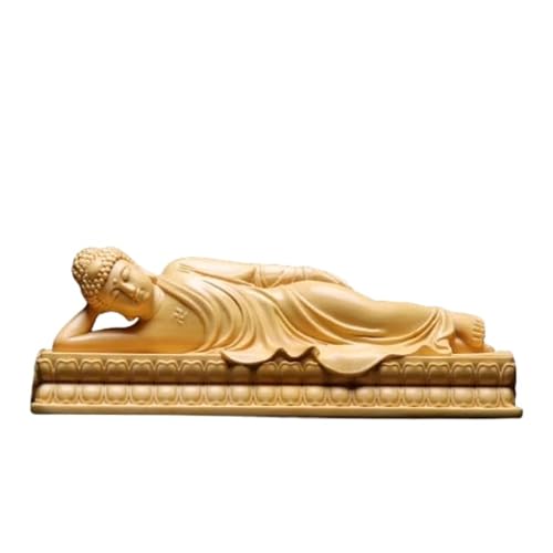 仏像　釈迦如来　涅槃　ねはん　仏具　開運　置物　木製 kaiu-art_sknhzh70