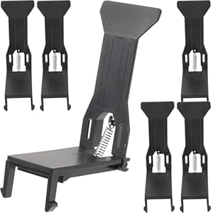 STOBOK 6pcs Money Organizer Clip Cash Drawer Tray Clips Cash Register Clips Cash Register Drawer Clip Cash Tray Clip Money Clips for Cash Coin Drawer Clip Spring Dedicated Plastic