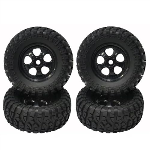 Accessoires Rechange Voiture RC 1/12 Pneus Caoutchouc HBX HAIBOXING 901 903