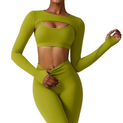 T-shirt yoga manches longues pour femme en grande taille fini les hauts inconfortables