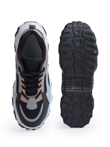 Image of JM LOOKS Women's Chunky Mesh Sneakers Casual Shoes Sporty, Stylish, and Built for All-Day Comfort
