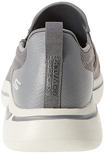 Skechers Men's Gowalk Arch Fit-Athletic Slip-On Casual Loafer Walking Shoe Sneaker, Charcoal, 12.5 X-Wide #TOP2