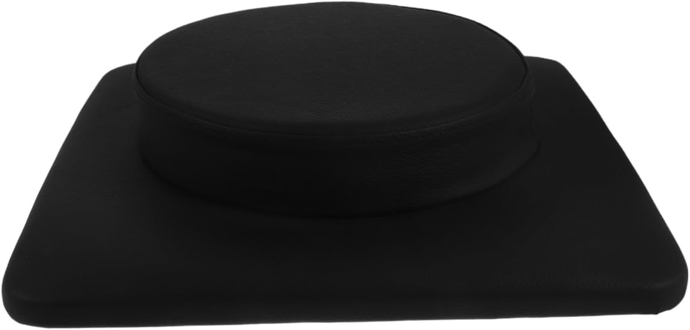 Lift Seat Cushion for Elderly Patients and Seniors, Foam Commode Chair Round Plug Cushion with Foldable Design and Anti Slip Bottom for Transfer Machines and Commode Chairs in Home